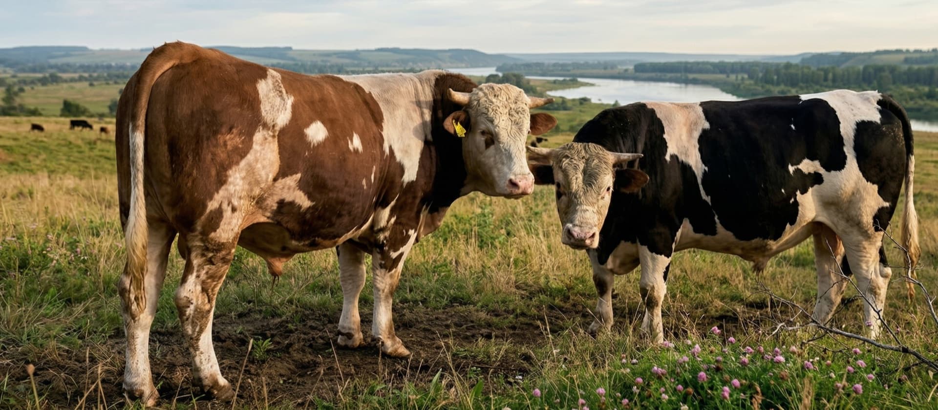 Sağlıklı büyükbaş hayvanlar